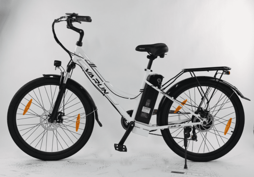 VARUN Electric Bicycles, 26" E-bike for Adults, 500W Peak Motor, 48V 374.4Wh Battery, 20MPH, LCD Display