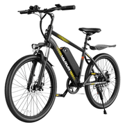 VARUN 24" Electric Commuter Bike for Adults, 350W Motor, 7-Speed, UL Certified