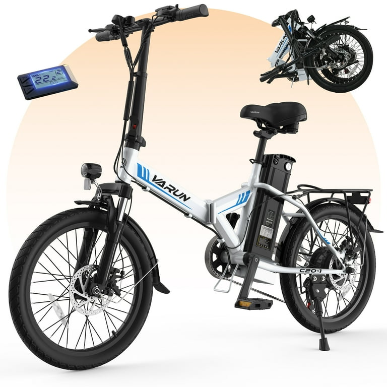 VARUN Fast Pedal Assist Commuter Foldable Electric Bike 500W, 20