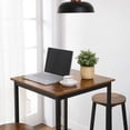 thumbnail image 1 of VASAGLE Bar Table Small Kitchen Table High Top Pub Table for Dining Kiichen Room Study Rustic Brown and Black, 1 of 7