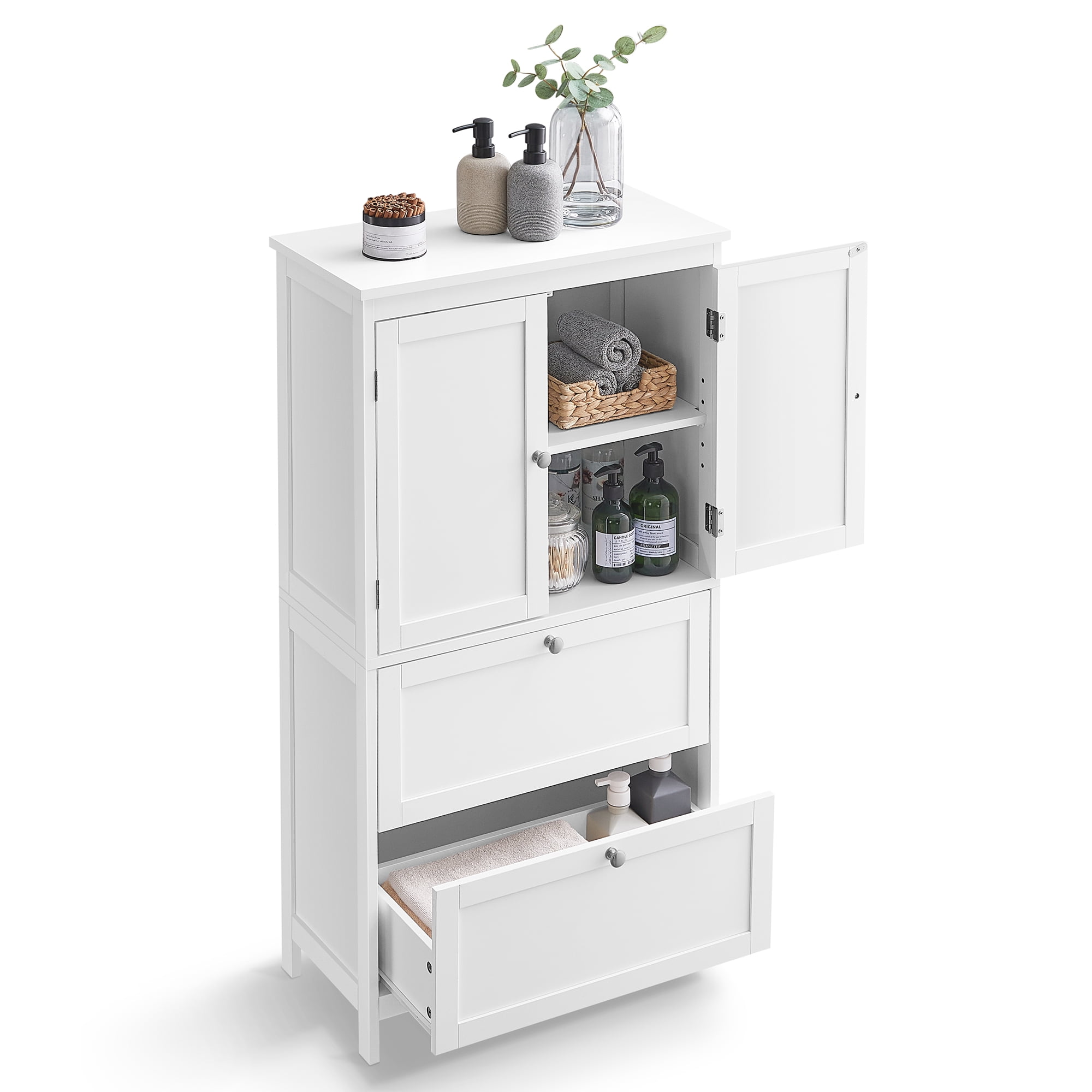 Vasagle bathroom 2024 tall cabinet