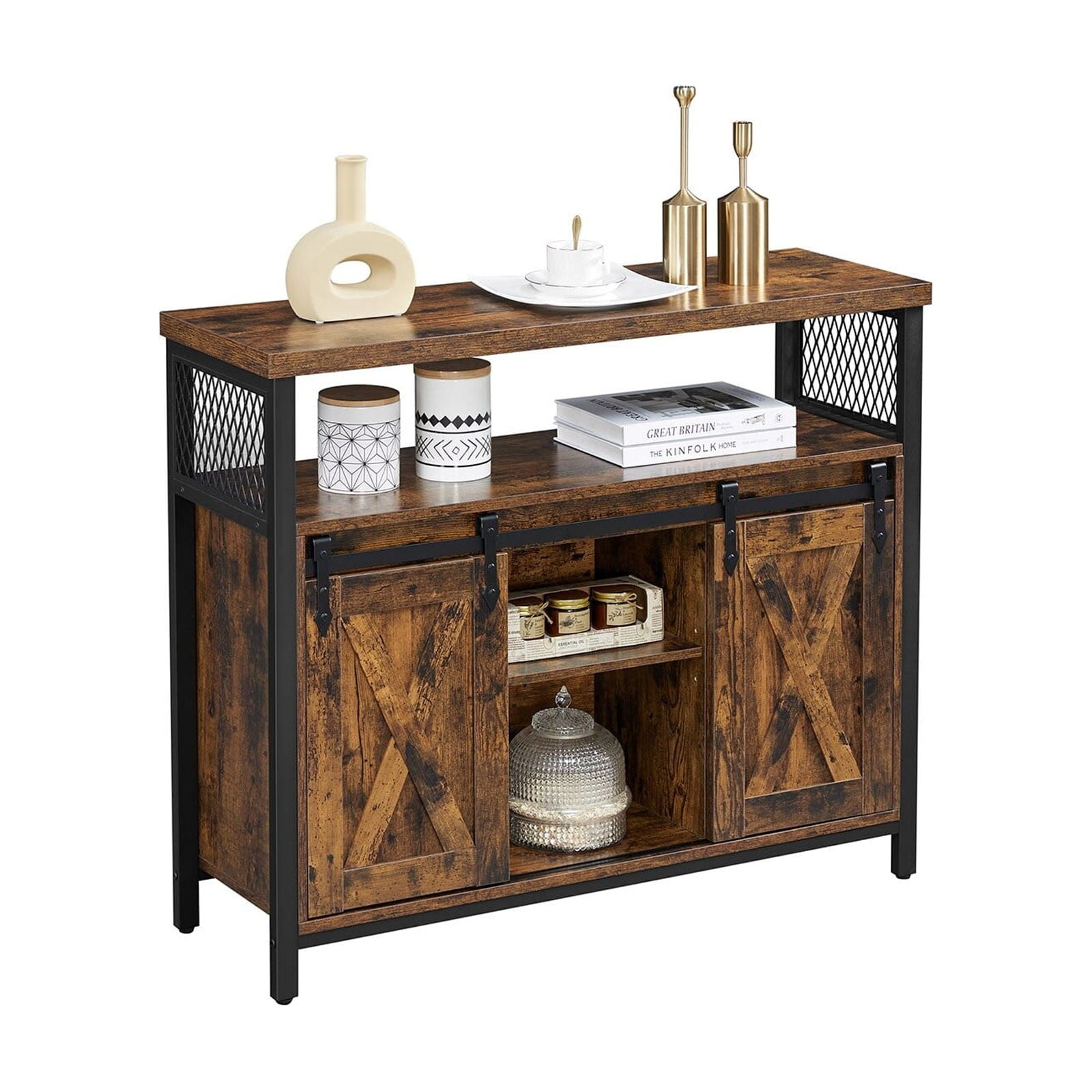 VASAGLE COBADO Dining Sideboard, Kitchen Cupboard, Storage
