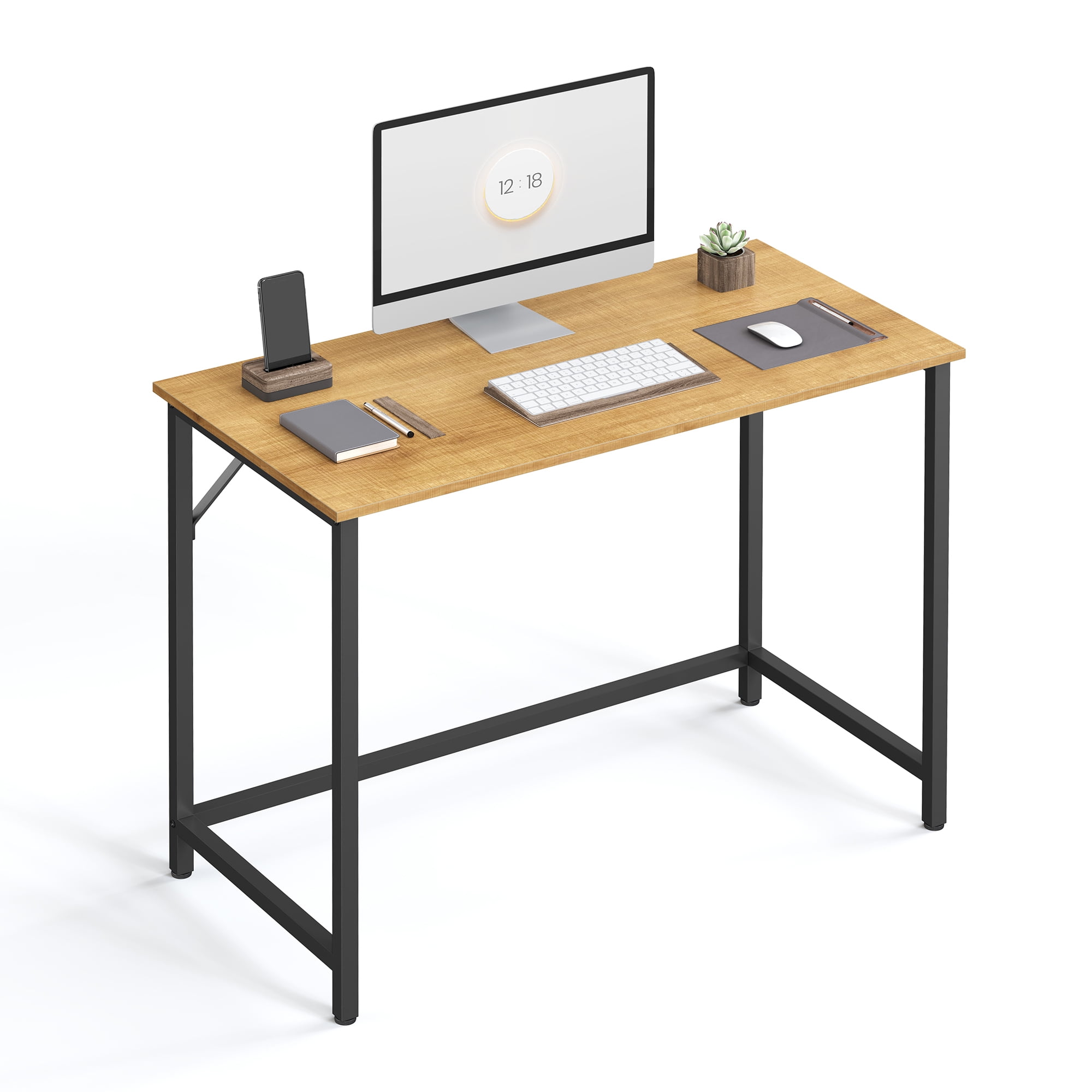 VASAGLE Computer Writing Study Desk Workstation PC Laptop Table Rustic
