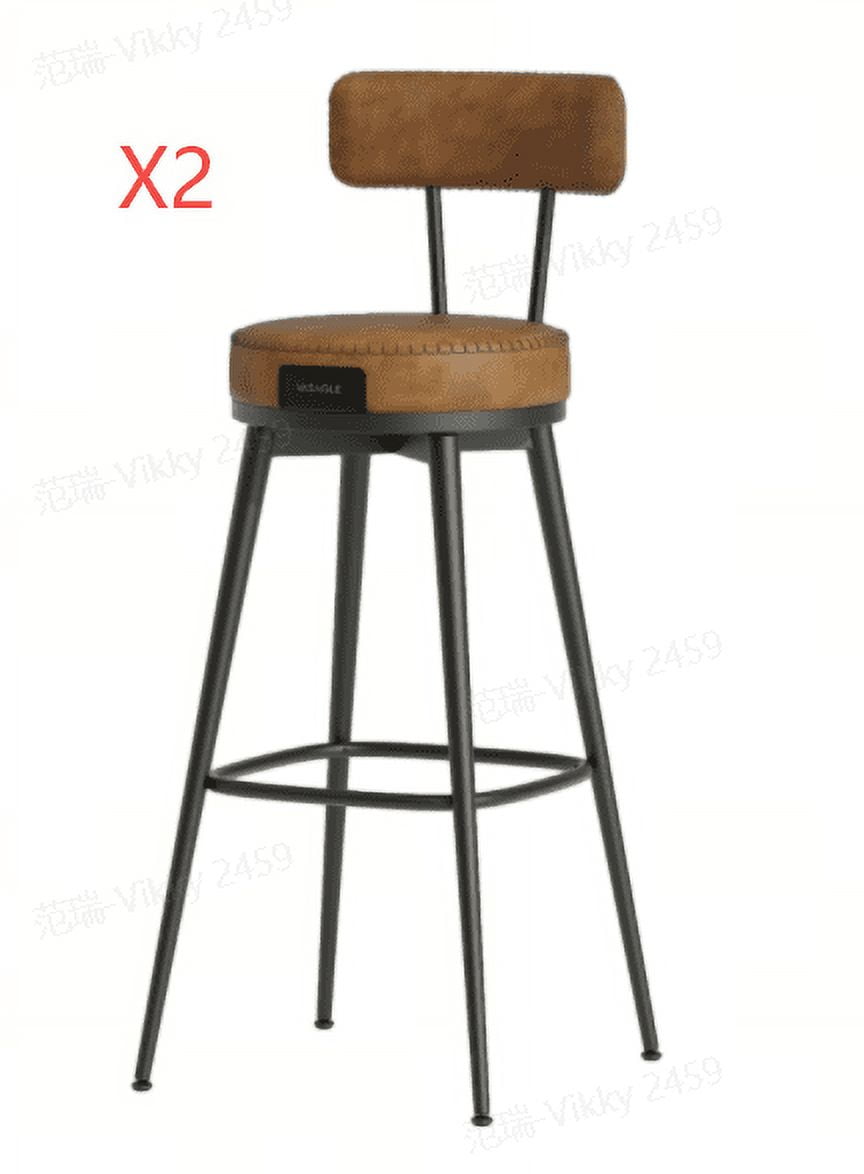 Amazon.com: ABET Bar Stool 1 PC, Golden Base Counter Height
