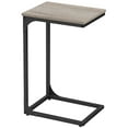 VASAGLE End Table C Shaped Sofa Side Table Snack Side Table for Bedroom