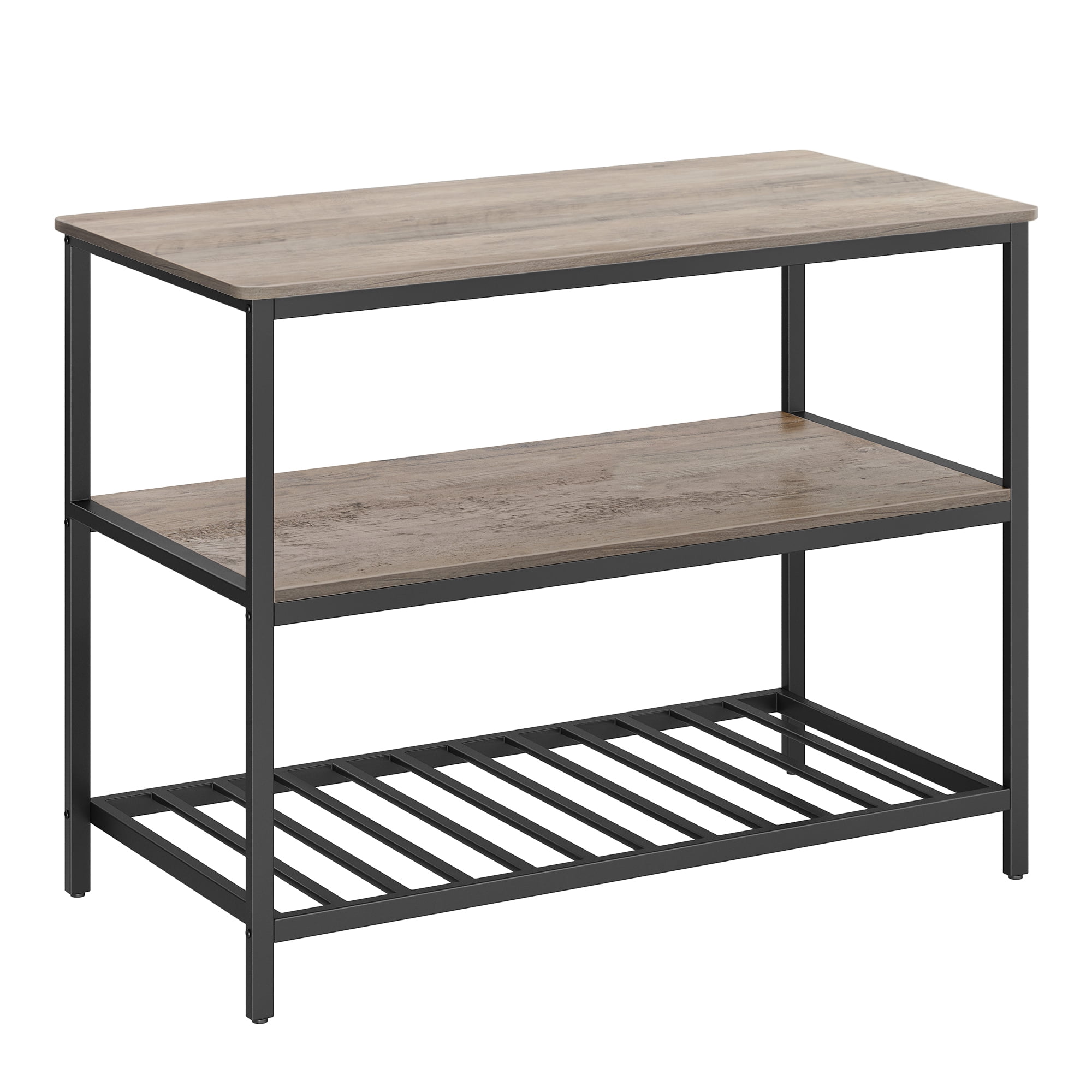 VASAGLE Kitchen Storage Island 3Tier Kitchen Shelf Organizer Kitchen