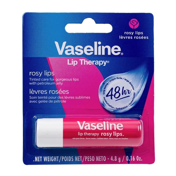 VASELINE LIP THRPY CARE ROSY 0.16 OZ