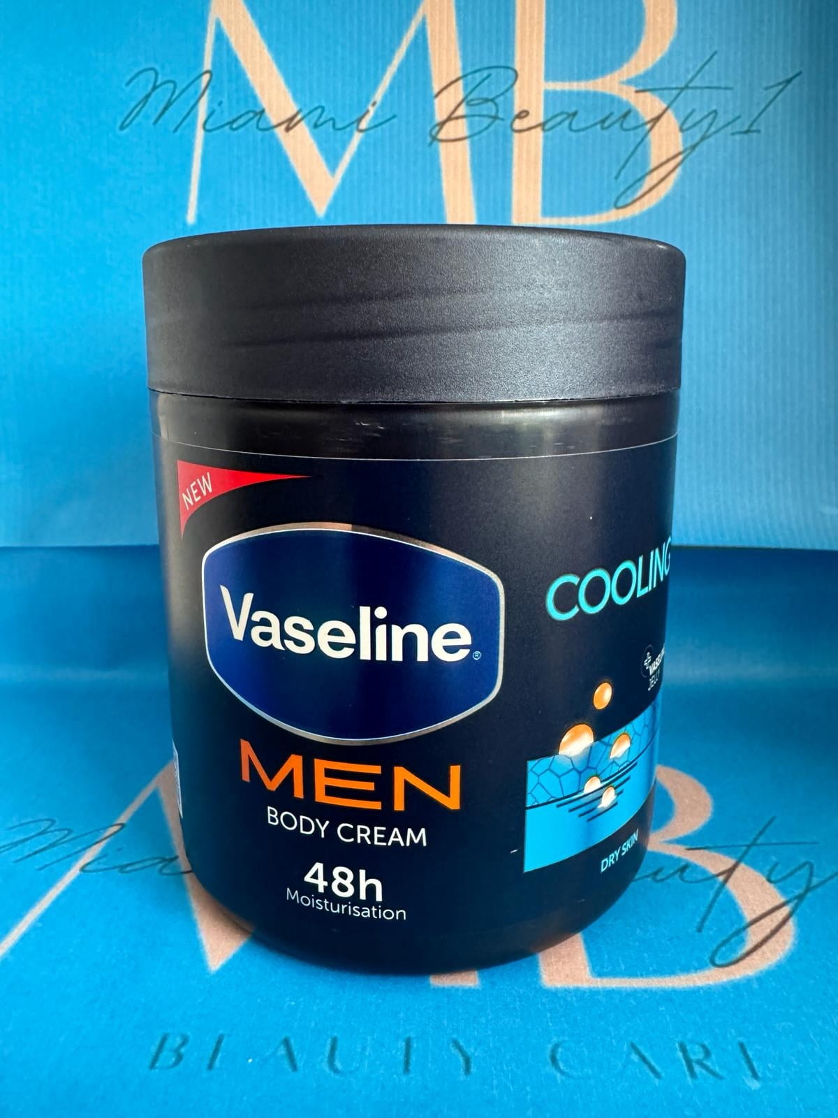 VASELINE MEN BODY CREAM COOLING 48h 400ml