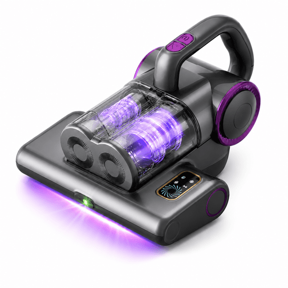 VASG 16Kpa Mattress Vacuum Cleaner, Bed Vacuum with HEPA Filtration, 500W Powerful Corded Handheld Cleaner for Bed, Sofa, Couch & Crib