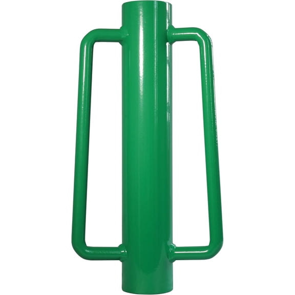 VASGOR Fence Post Driver 15 LBS - Heavy Duty Hand Post Pounder with Handle - Use for Metal U Posts, T Posts, Garden Fence