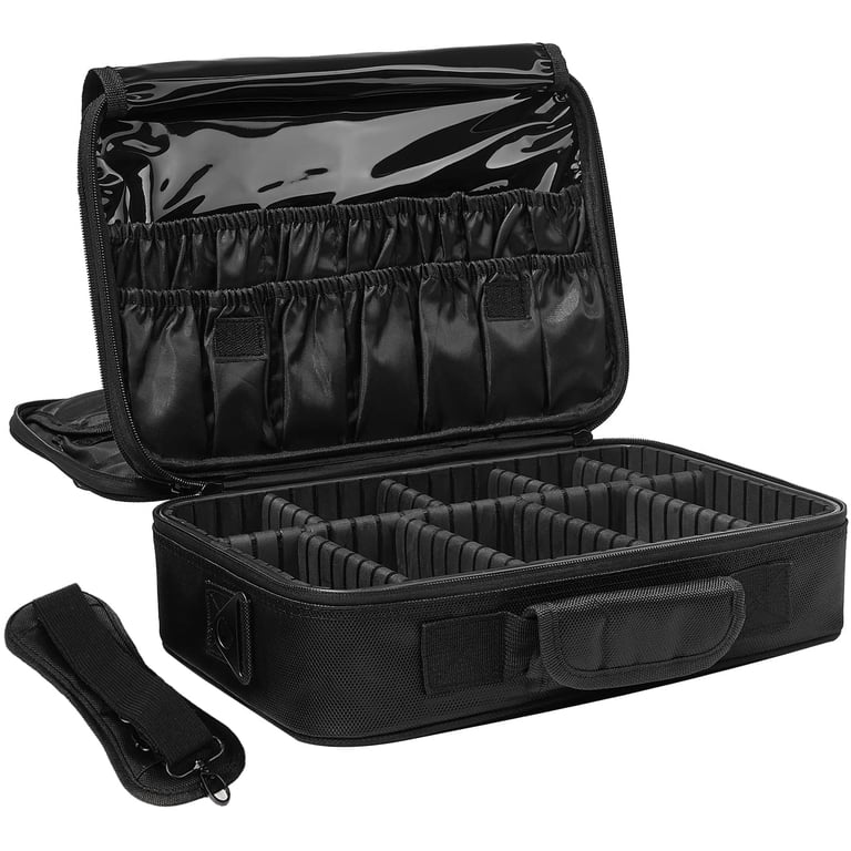 best tackle box for makeup Joligrace Dazzle Gold Train Case, 3-Tier Makeup Organizer and Portable Makeup Organizer Box, Hard Makeup Case with Mirror and Lock, Professional Makeup Case Women : Beauty & sturdy latches PSA: Don't spend more than