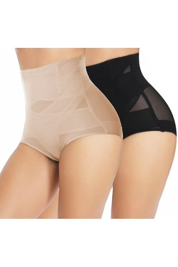 Body Shaper Tummy Control Panty - Shapewear for Women,2 Pack