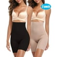 thumbnail image 1 of VASLANDA Firm Control Shapewear Seamless Hi Waist Thigh Slimming Anti Chafing Shorts, 1 of 7