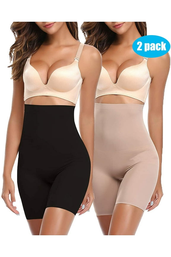 Firm Control Shapewear Seamless Hi Waist Thigh Slimming Anti Chafing Shorts