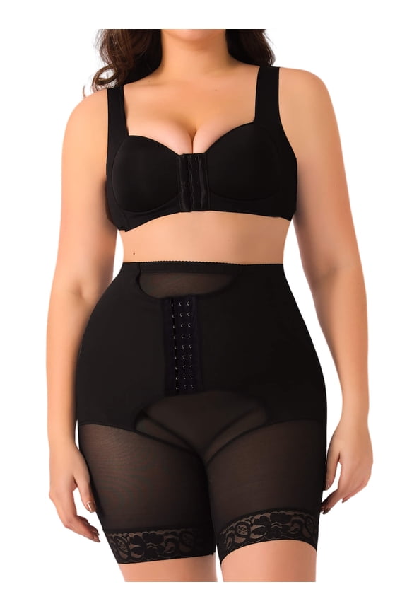 Women's Firm Control Booty Lifting Boy Shorts Panty Shapewear