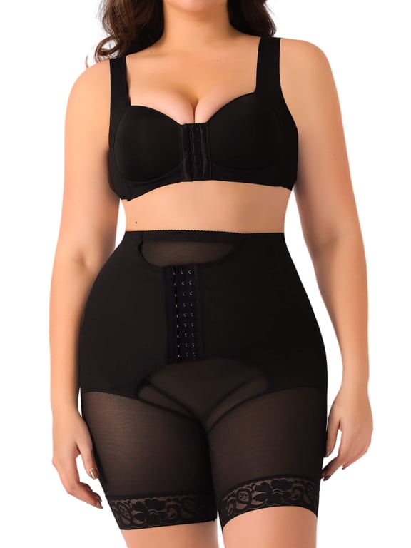 Women's Firm Control Booty Lifting Boy Shorts Panty Shapewear