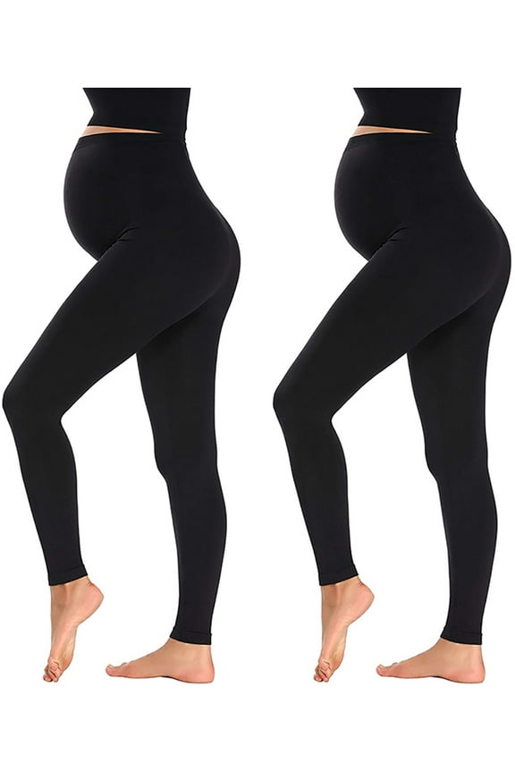 Maternity Leggings Active Wear Over The Bump Pants Pregnancy Shaping Over The Belly Postpartum Breastfeeding