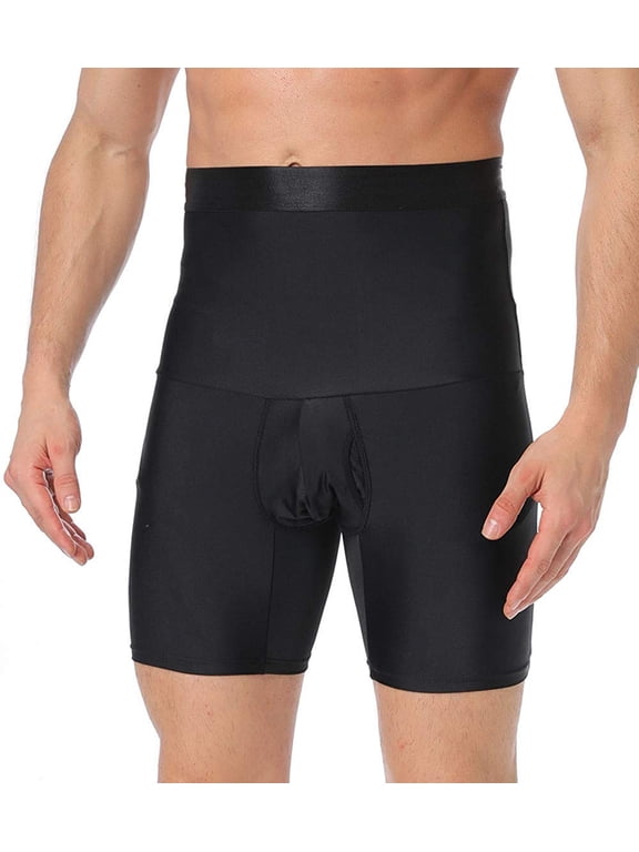 Men Shaper Underwear Tummy Control Shorts High Waist Slimming Compression Shaping Thigh Boxer Briefs Shapewear