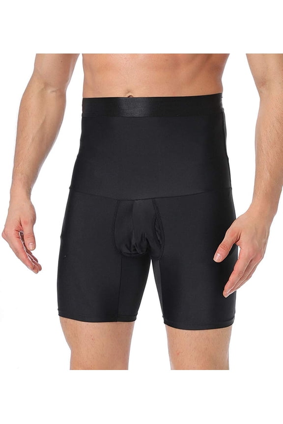Men Shaper Underwear Tummy Control Shorts High Waist Slimming Compression Shaping Thigh Boxer Briefs Shapewear