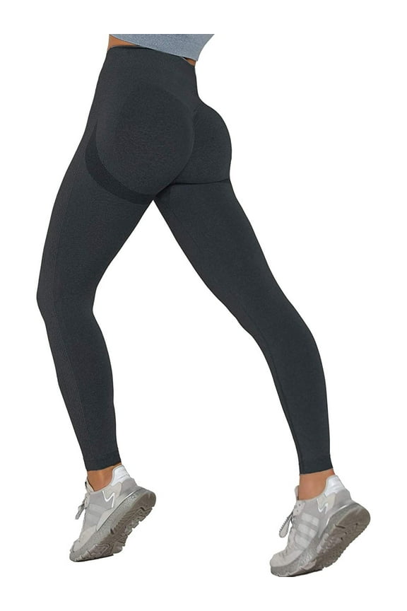 Seamless Leggings for Women Butt Lift High Waisted Yoga Pants Tummy Control Compression Workout Tights Gym