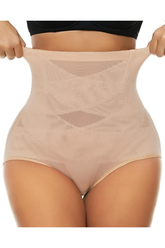 Shapewear Tummy Control Underwear for Women High Waisted Girdle Body Shaper Butt Lifting Panties