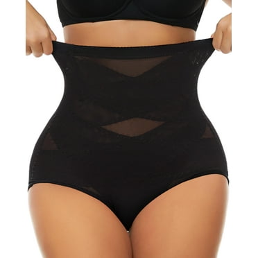 VASLANDA Shapewear Tummy Control Underwear for Women High Waisted Girdle Body Shaper Butt Lifting Panties