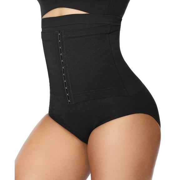 VASLANDA Shapewear for Women Faja Waist Trainer Tummy Control Butt Lifter Panties Hi-Waist Stomach Body Shaper Underwear Postpartum Girdle