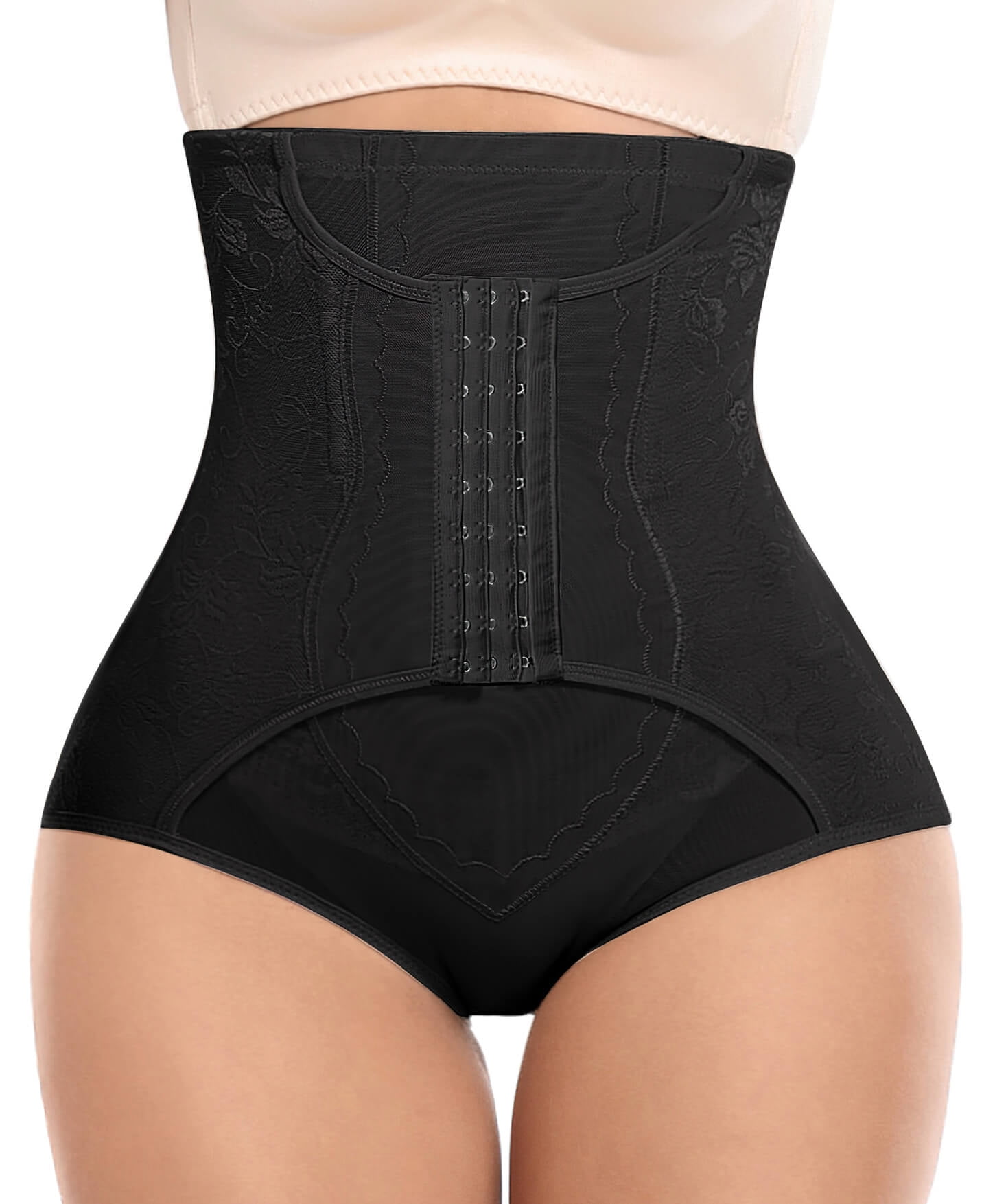 VASLANDA Tummy Control Panties for Women Shapewear Butt Lifter Short High  Waist Trainer Corset Slimming Body Shaper Underwear