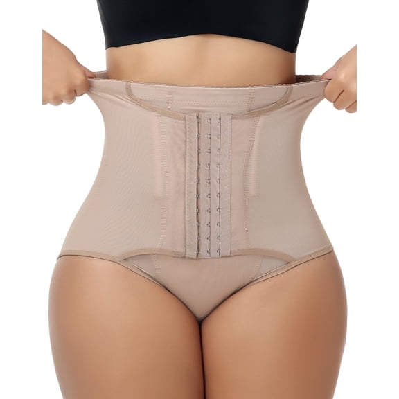 VASLANDA Tummy Control Panties for Women Shapewear Butt Lifter Short High Waist Trainer Corset Slimming Body Shaper Underwear