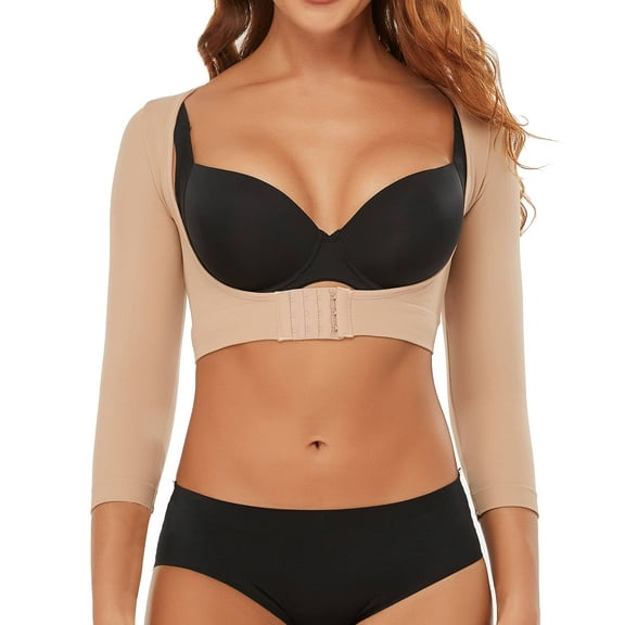 Vaslanda Upper Arm Shaper Post Surgical Slimmer Compression Sleeves Tops Shapewear for Women