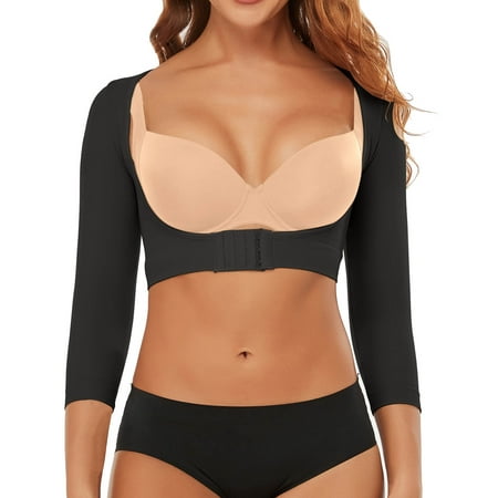 Vaslanda Upper Arm Shaper Post Surgical Slimmer Compression Sleeves Tops Shapewear for Women