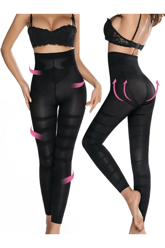 Woman Waist Tights Sliming Tights Pantyhose Anti-Cellulite Compression Leggings Control Leg Shaper