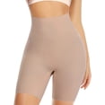 thumbnail image 1 of VASLANDA Women Premium Compression Tummy Control Shapewear Shorts Seamless High Waist Shaping Underwear No Panty Line, 1 of 6