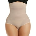 thumbnail image 1 of VASLANDA Women Slimming Cross Cover Cellulite Fork Compression Abs Shaping Panty Tummy Control Shapewear Nude M, 1 of 8