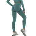 thumbnail image 1 of VASLANDA Women's High Waist Workout Seamless Smile Yoga Leggings Scrunch Butt Tummy Control Compression Yoga Pants Active Tights, 1 of 6