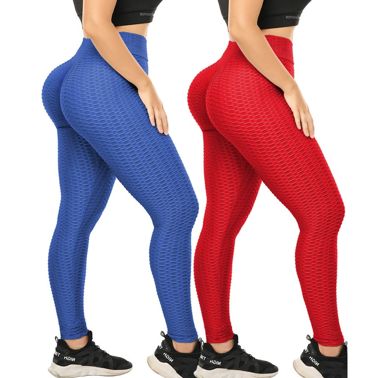 VASLANDA Women's High Waist Yoga Pants Tummy Control Slimming Booty  Leggings Workout Running Butt Lift Tights 