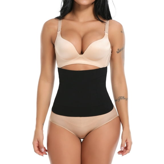 VASLANDA Women's Postpartum Waist Trainer Belt Cool Comfort Seamless Waist Cincher