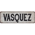 thumbnail image 1 of VASQUEZ Vintage Look Rustic Chic Metal Sign 8x24 108240036649, 1 of 1