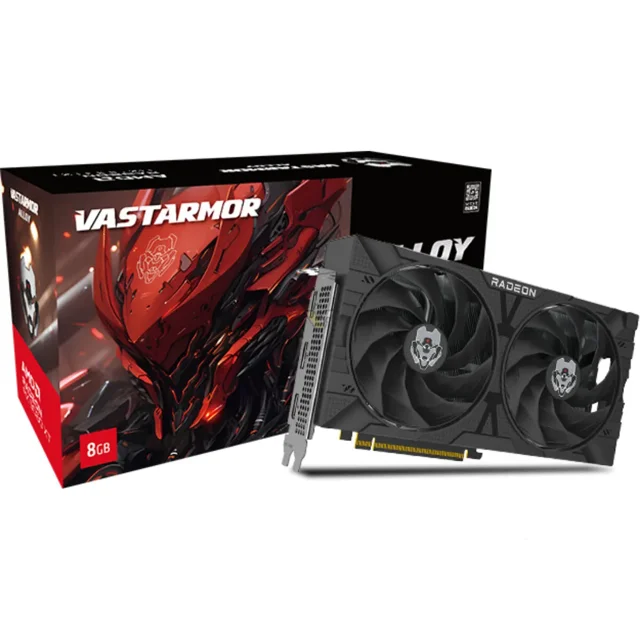 Drug Card Design VASTARMOR RX 9060 XT Alloy 16 GB GDDR6 128 BIT PCIe 5.0 x16 Graphics ...