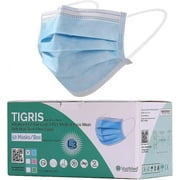 VASTMED 2000PCs Dental Medical Grade Tigris Level 3 Earloop Mask 4.0g 3Ply Breathable Mask for Indoor & Outdoor Use