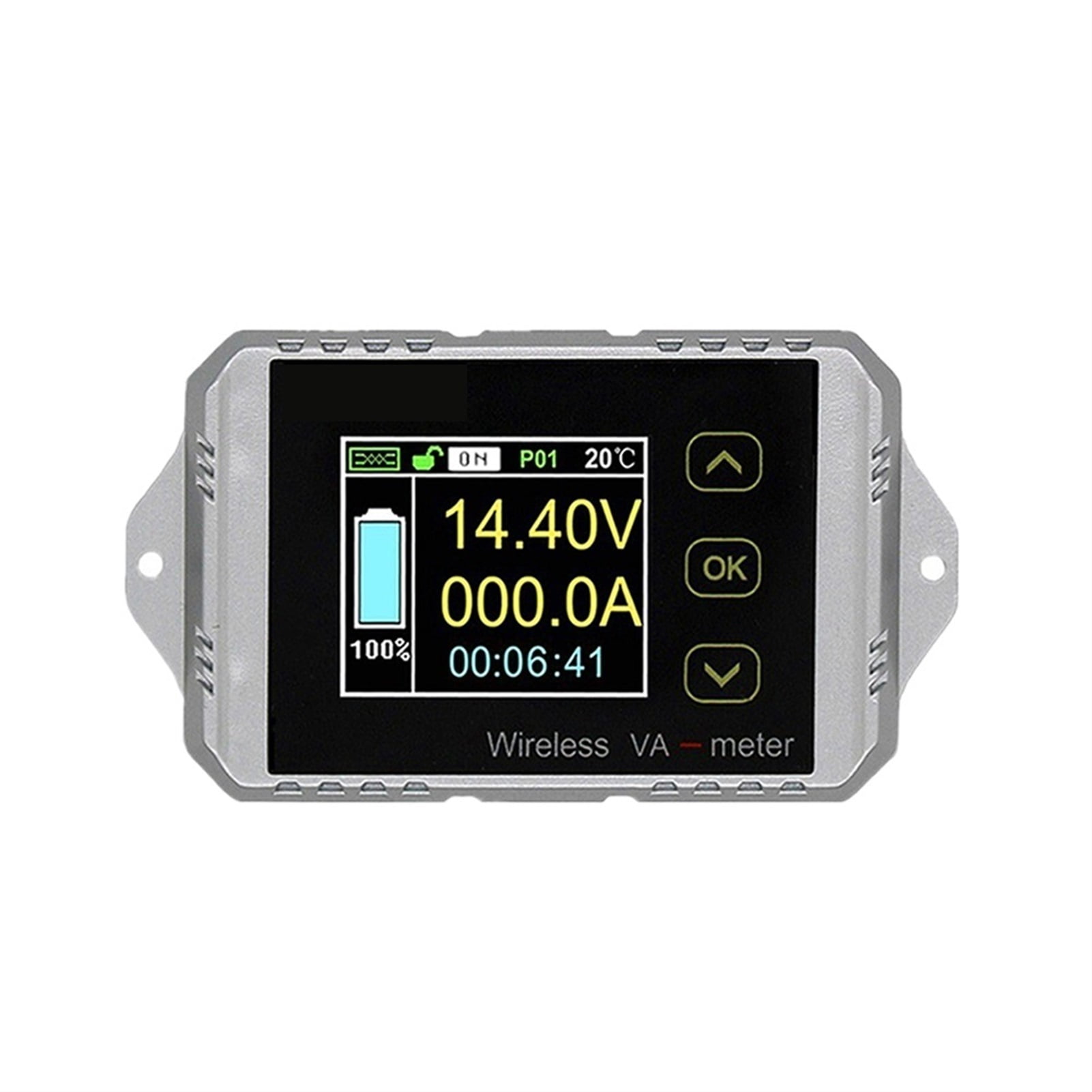 VAT1300 100V 300A Wireless ammeter voltmeter battery capacity monitoring coulomb counter 12V 24V 48V color screen meter ,Fast and Accurate Precise