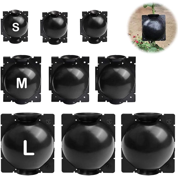VATENIC Plant Rooting Device with High-Pressure Propagation Root Ball Reusable 9PCS
