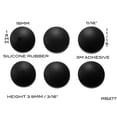 thumbnail image 1 of VATH Self Adhesive Silicone Rubber Feet 18mm(L) x 18mm(W) x 3.9mm(H) 6 pcs[RB277], 1 of 1