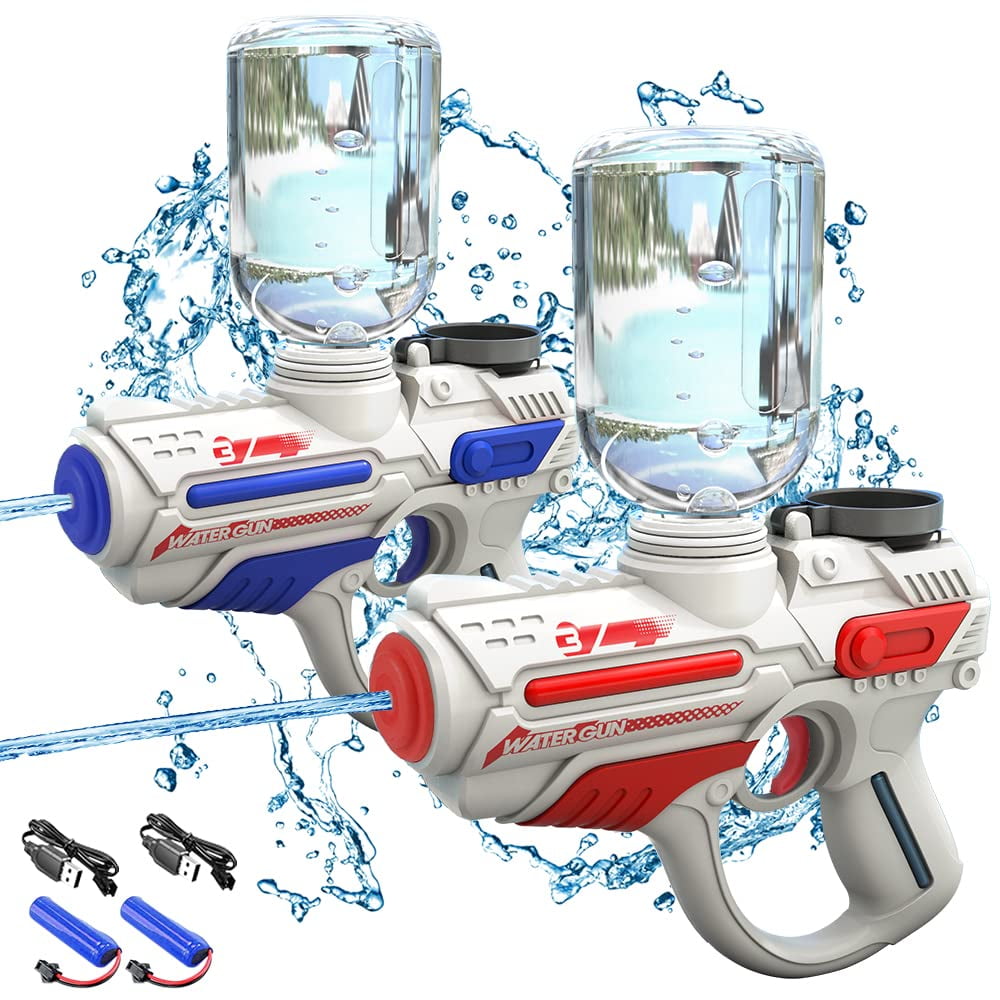 VATOS 2Pcs Electric Water Toy For Kids, Automatic Water Rechargeable
