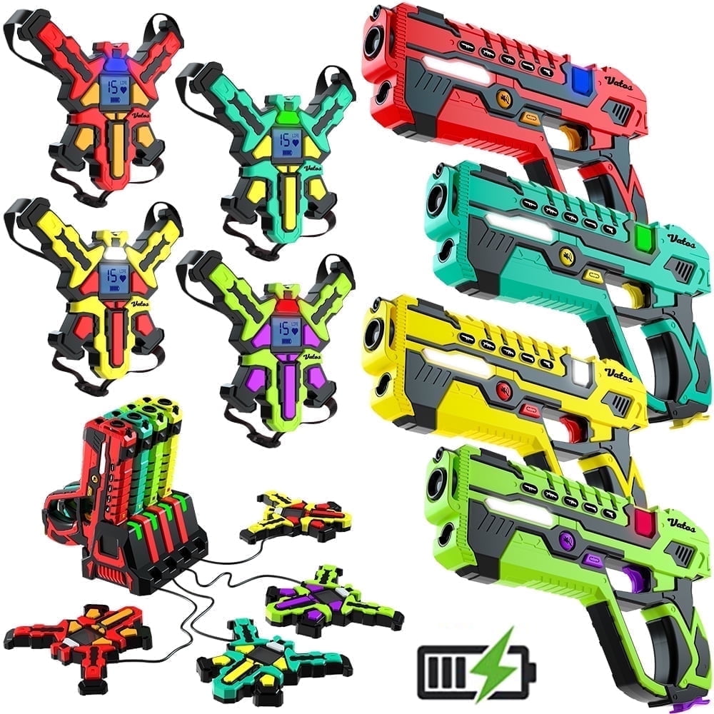 Laser Giocattolo VATOS IN Laser Tag Guns Set, Infrarot Mini