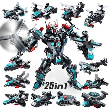 VATOS Robot STEM Building Toy, 577 PCS 25 in 1 Boys Construction Learning Toy for Children Ages 6-12