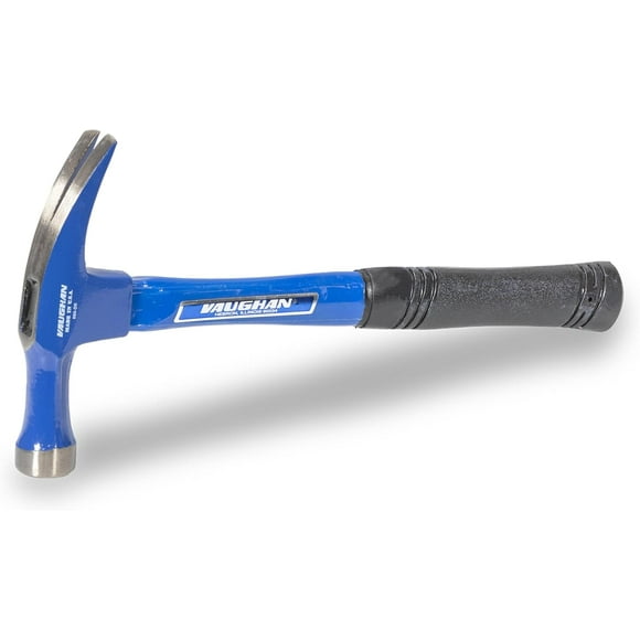 VAUGHAN Electricians Straight Claw Hammer, Extra Long Poll, Made In The USA, E18F, VN13820