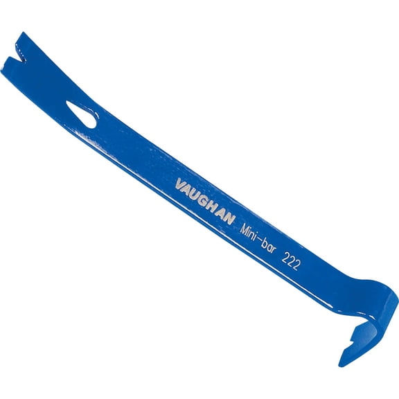 VAUGHAN Mini-Bar, 5 1/2 Inch Pry Bar, Nail Puller, Made In The USA, 222, VN46004