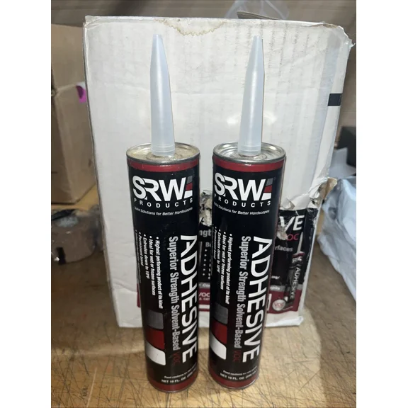 VAULT- 2 Pack! Srw Stone Masonry Retaining Wall Adhesive 10Oz. Ap 10 *R1E
