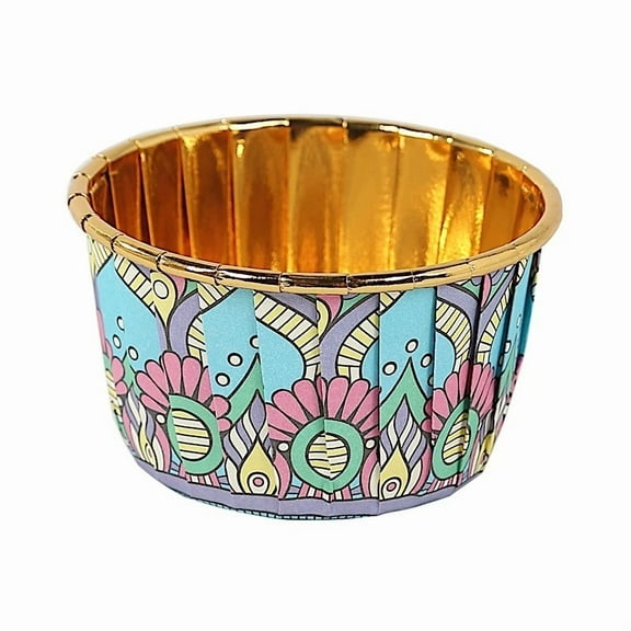 VAULT- 50 Assorted Paper Foil Cupcake Liners Wedding Party Events Decorations Supplies